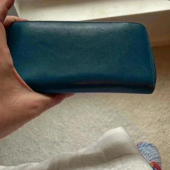 One Odd Bird brand wallet teal blue color - Picture 5 of 7